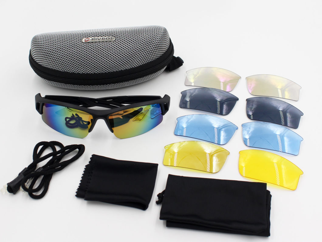 China Manufacturer Men's Sport Sunglasses Brands Best Sports Goggles