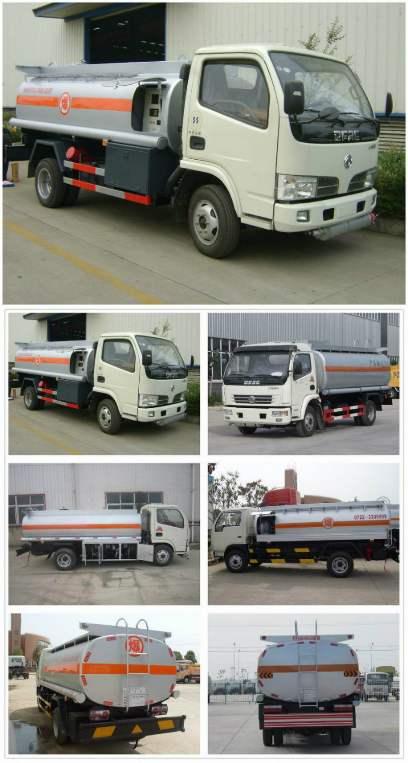 Oil Refilling Truck with 6000liters Fuel Dispenser Truck