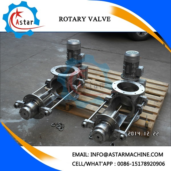 Pneumatic Control Rotary Air Lock Valve Supplier with Sew Motor