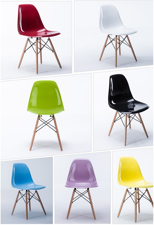 Plastic Dining Chairs/Household Chairs (Blue Color)