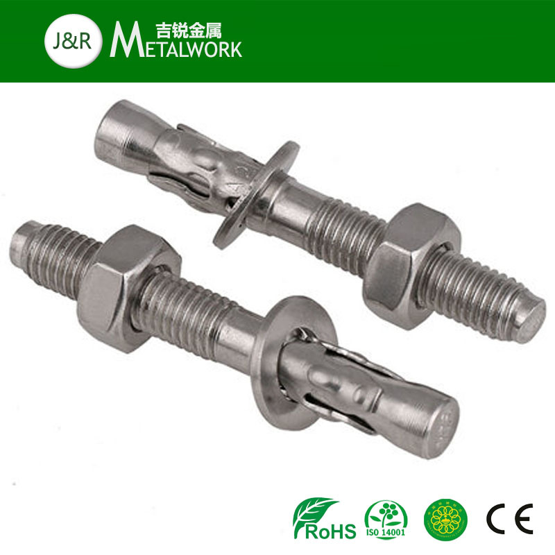 A2 A4 Stainless Steel Wedge Anchor Bolt (SS304 SS316)