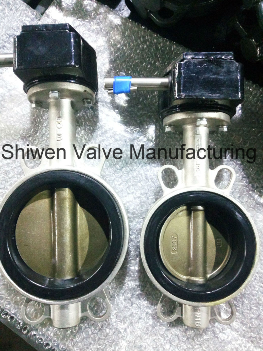 Stainless Steel Resilient Seat Wafer Butterfly Valve with Handle