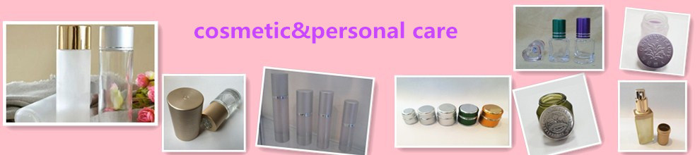 Personal Care Body Lotion Glass Bottles with Aluminum Lid