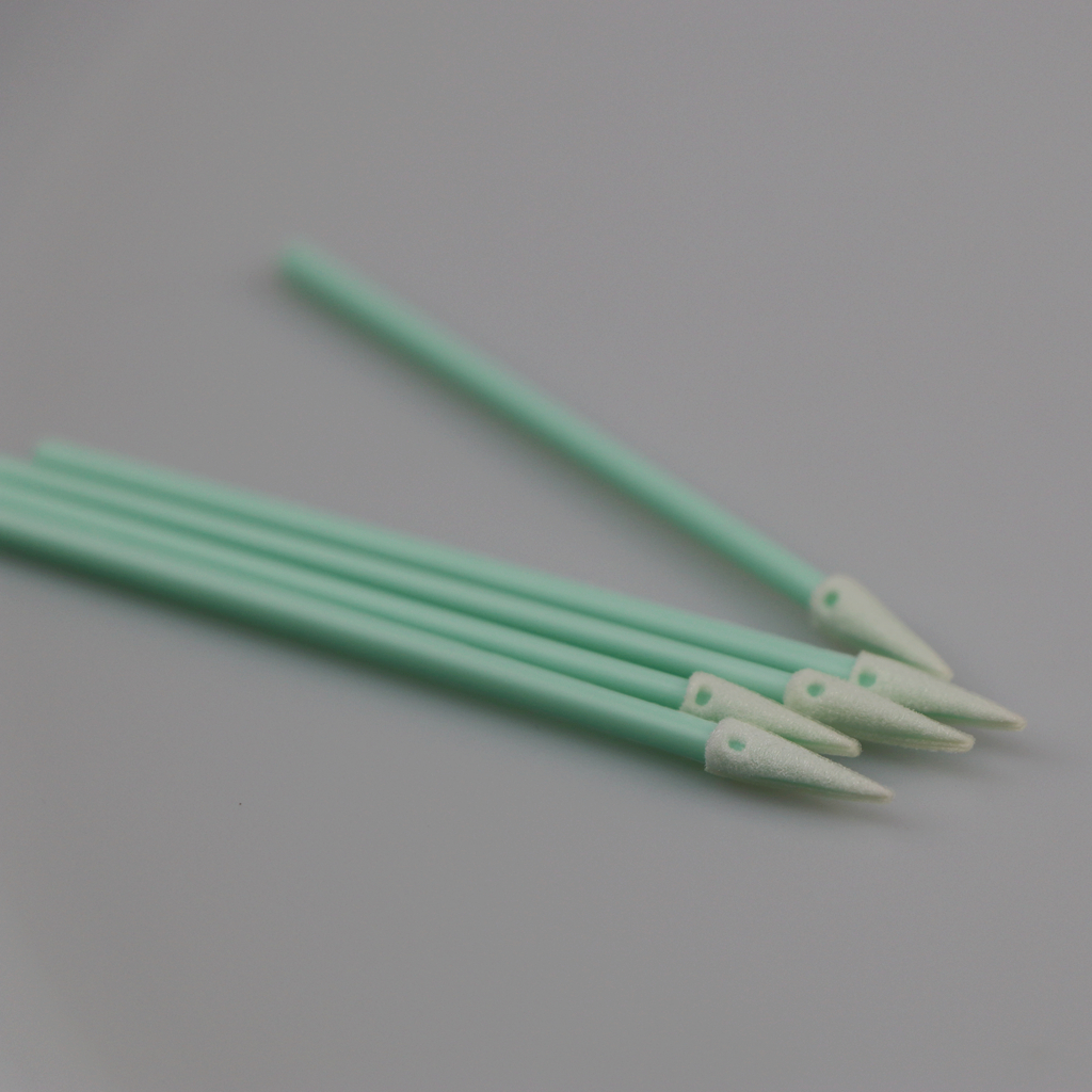 Остроконечный тампон из пеноматериала без пыли Dust-free Pointed Foam Swab