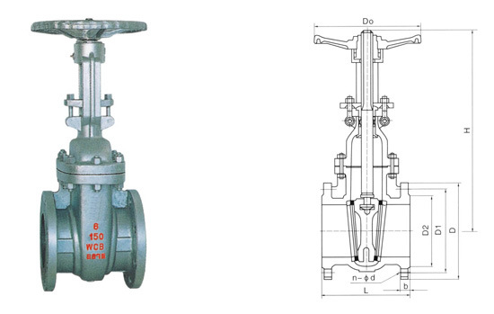 API 600 OS&Y Rising Stem Gate Valve