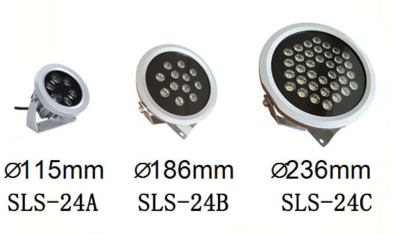 New 24W Waterproof LED Outdoor Low Voltage LED Spotlight