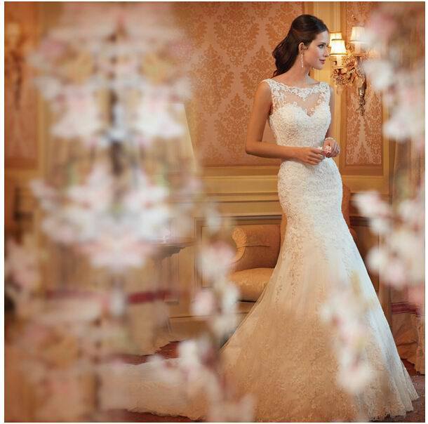 2016 Promotion Evening Party Prom Bridal Wedding Dress (ALSW001)