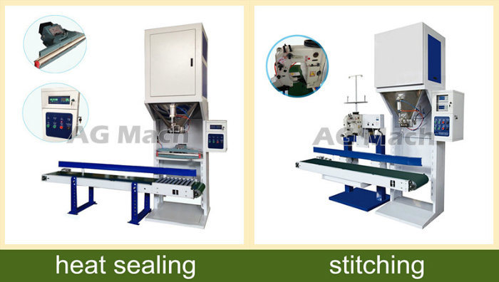 Granular Material Salt Sugar Bagging System Weighing Packaging Machine