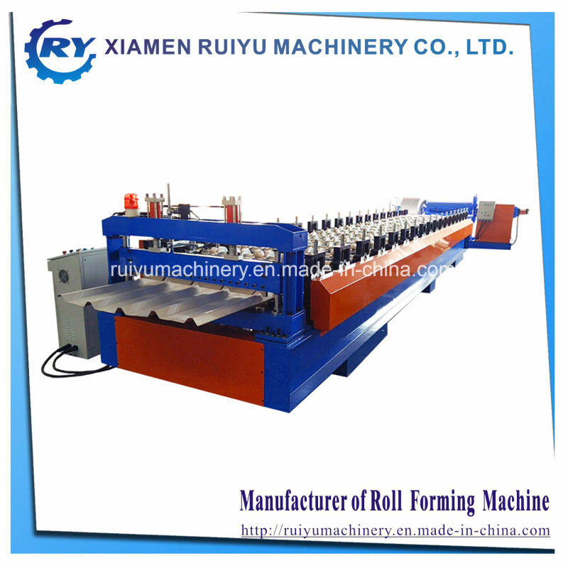 Steel Trapezoidal Roof Panel Roll Forming Machine