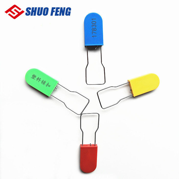 Plastic Electric Padlock Seals with Wire Hasp