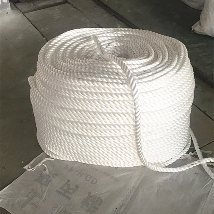 3 Strand White Twisted PP Rope/Polyamide Rope 3 Strand/Nylon Rope/Polyester Rope/Polyamide Rope