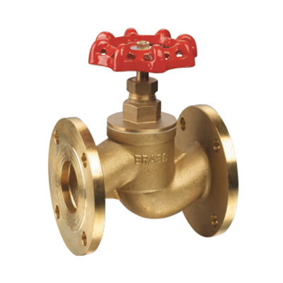 Precision Machining Flange Brass Stop Valve