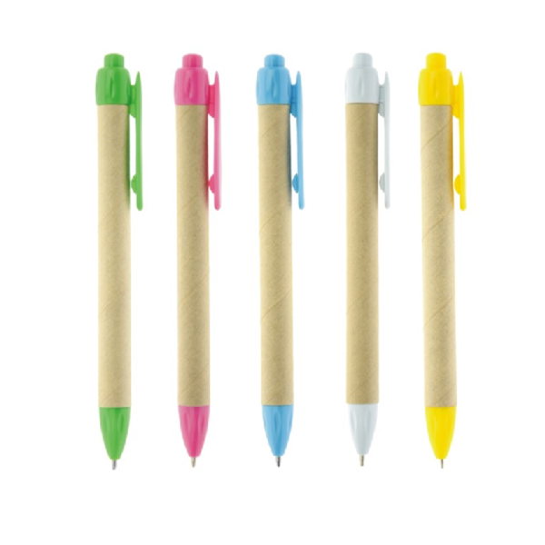 Eco-Friendly Kraft Paper Ballpen for Office School