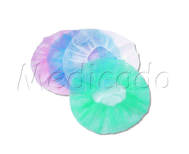 Disposable Medical Surgical Bouffant Cap/Strip Cap/Nurse Cap (QDMH-2031)