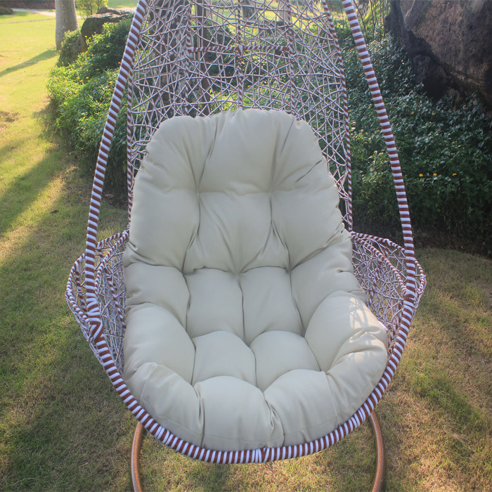 Wicker Rattan Swing Chair with Stand