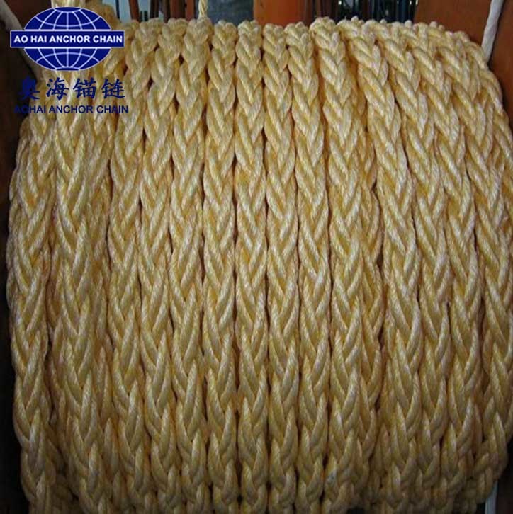 Dia 120mm 12-Strand Polyamide/Polypropylene/Polyester Mooring Rope