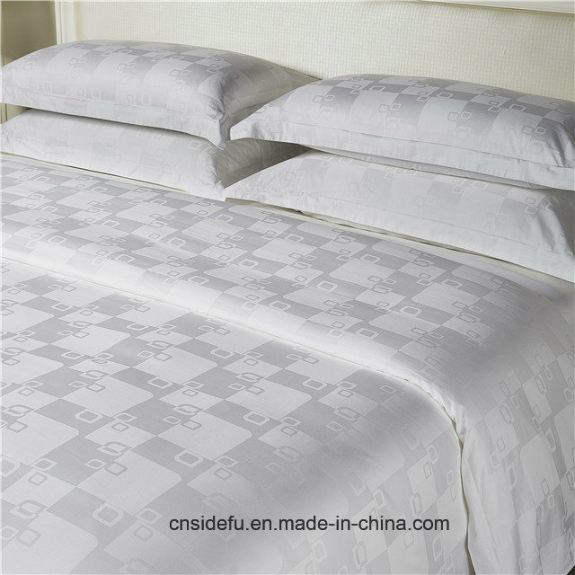 Hotel Jacquard Bed Sheet Set Duvet Cover Set Bed Linen Bedding Set