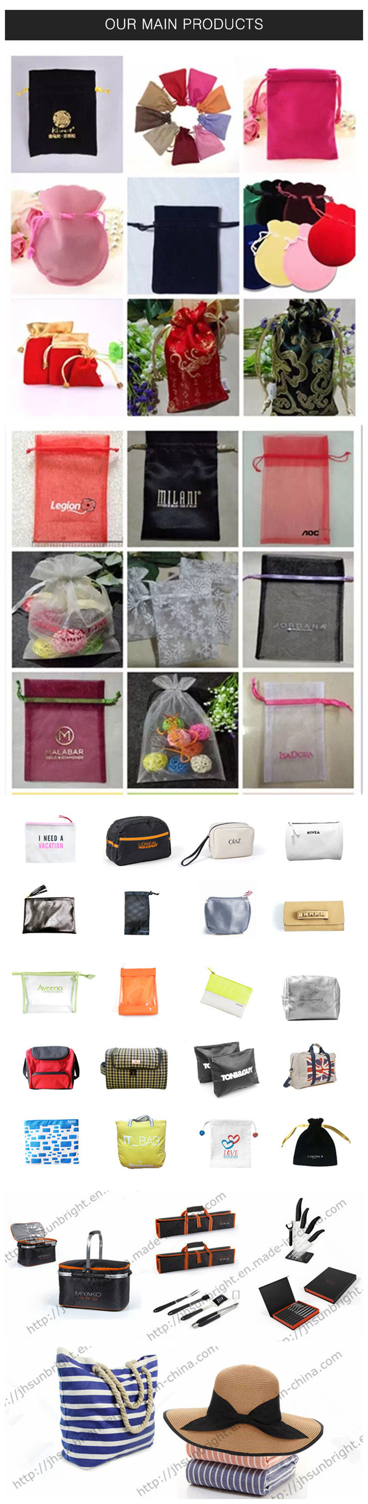 Printed Fake Leather Cosmetic Bag for Cosmetic Packing