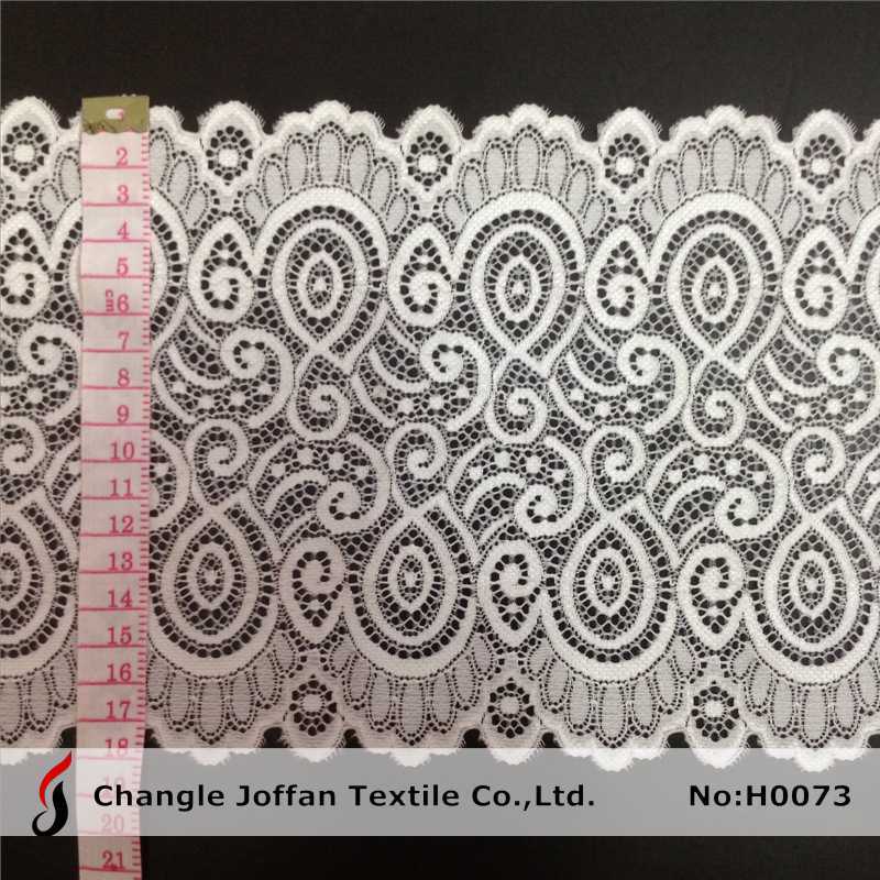 Wholesale Nylon Elastic Lace Trim (H0073)