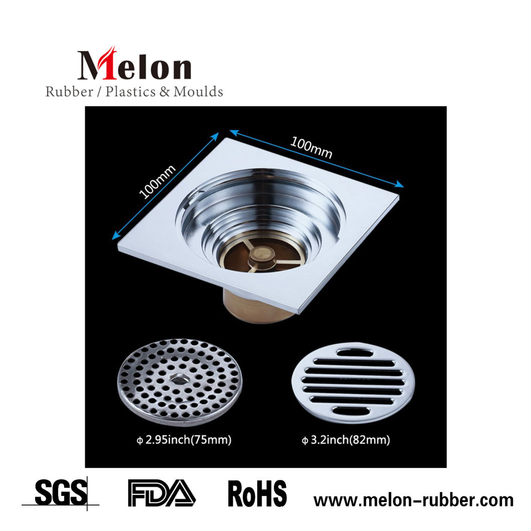 Stainless Bath Drain with Stainless Steel Cover