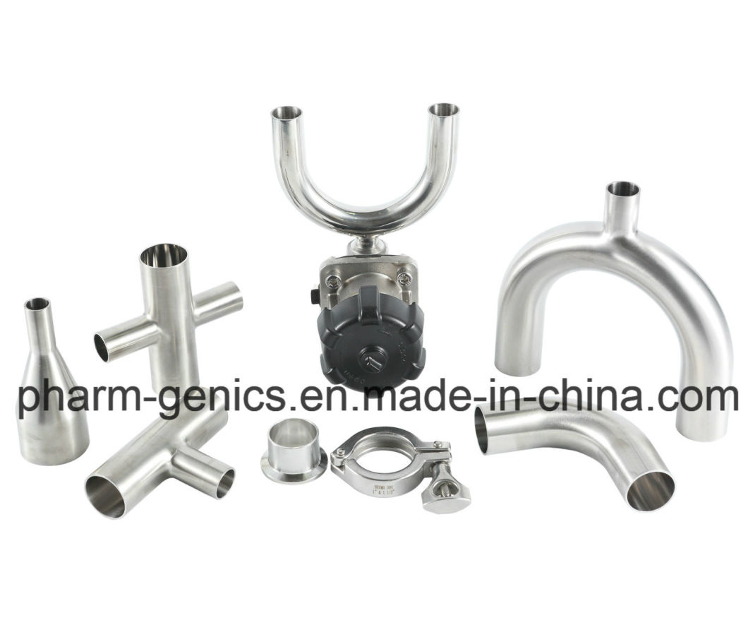 Hygienic Stainless Steel Equal Pipe Fitting Weld/Clamp Tee