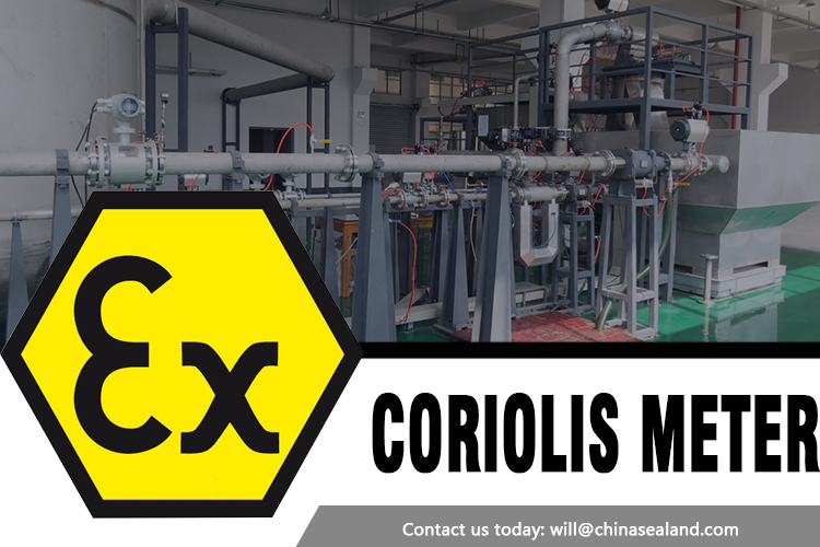 Atex Ce Approved Coriolis Mass Flow Meter