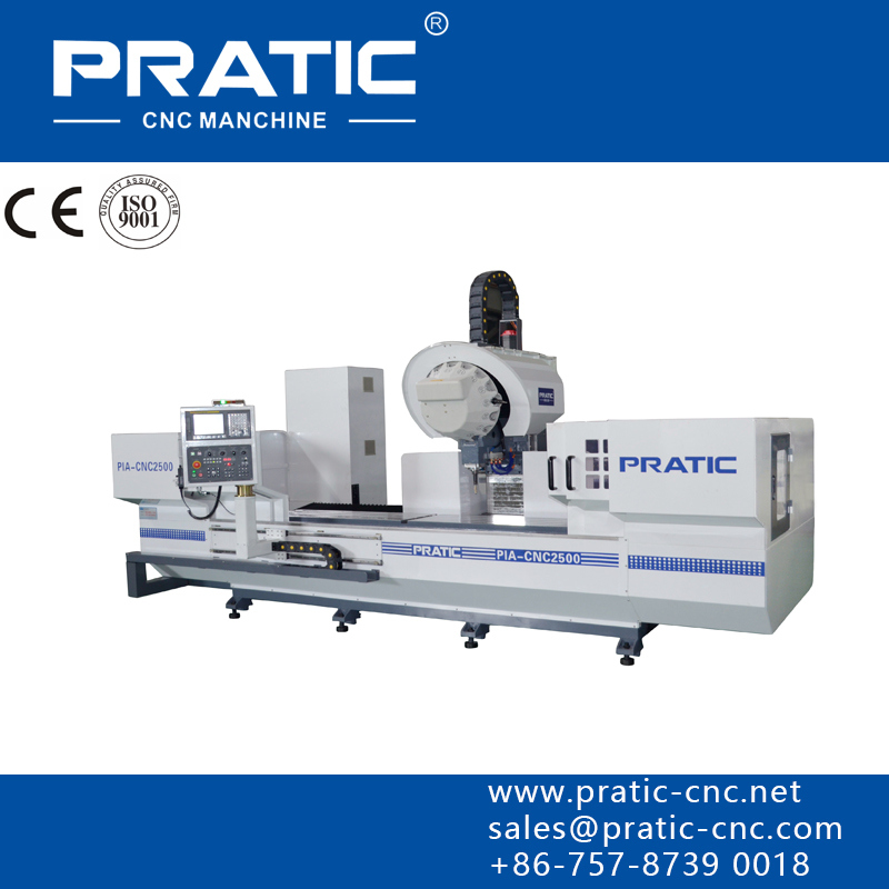 High-Accuracy CNC Machining Centre Drilling Milling Machinery with T-Slot-Pratic
