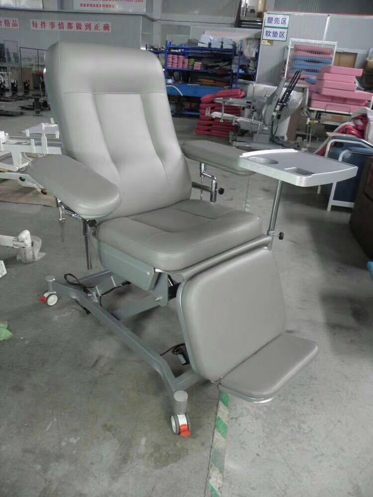 Hospital Furniture Bed Clinic Infusion Chair with Armrest Tilted Blood Taking (SLV-D4023)