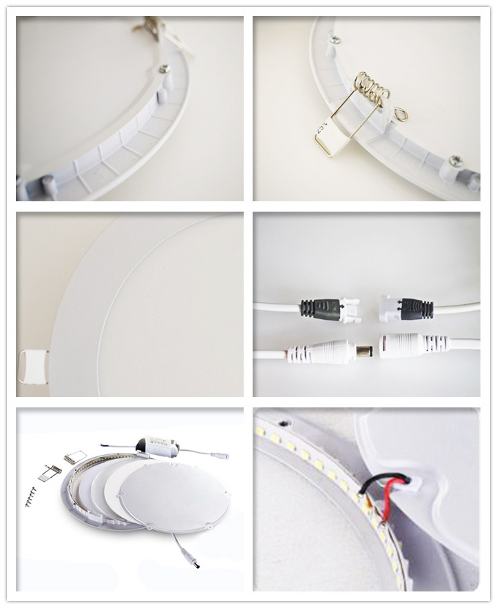 24W LED Panel Lamp with 300mm for Office Lighting