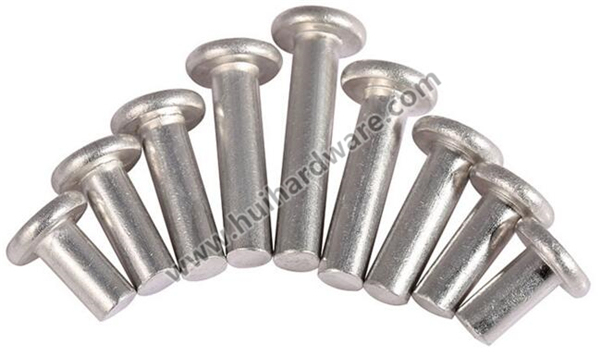 Aluminum Flat Head Solid Rivets M3 M4 M5