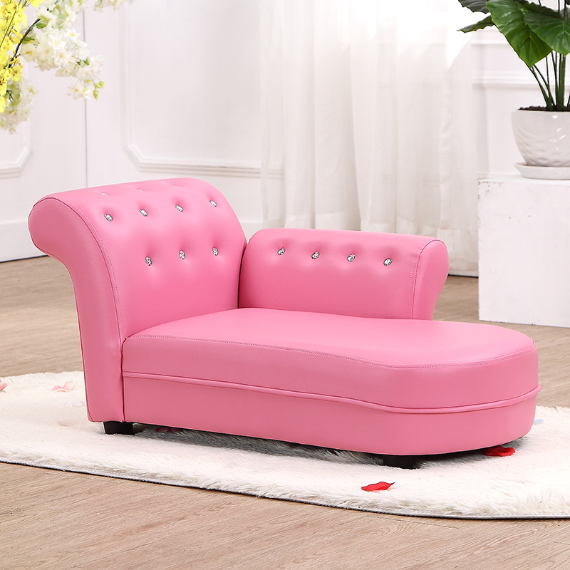 Chaise Lounge PVC Leather Chair/ Children Furniture (SXBB-60)