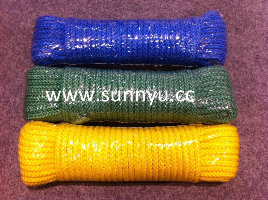 High Quality Colorful PP Solid Braided Starter Rope