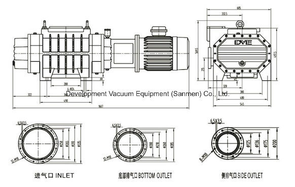 Roots Blower Pumps Used for Chemical Industrial Vacuum Drying