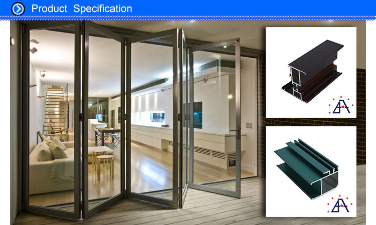 Aaodized Aluminium Profile Sliding Wardrobe Door