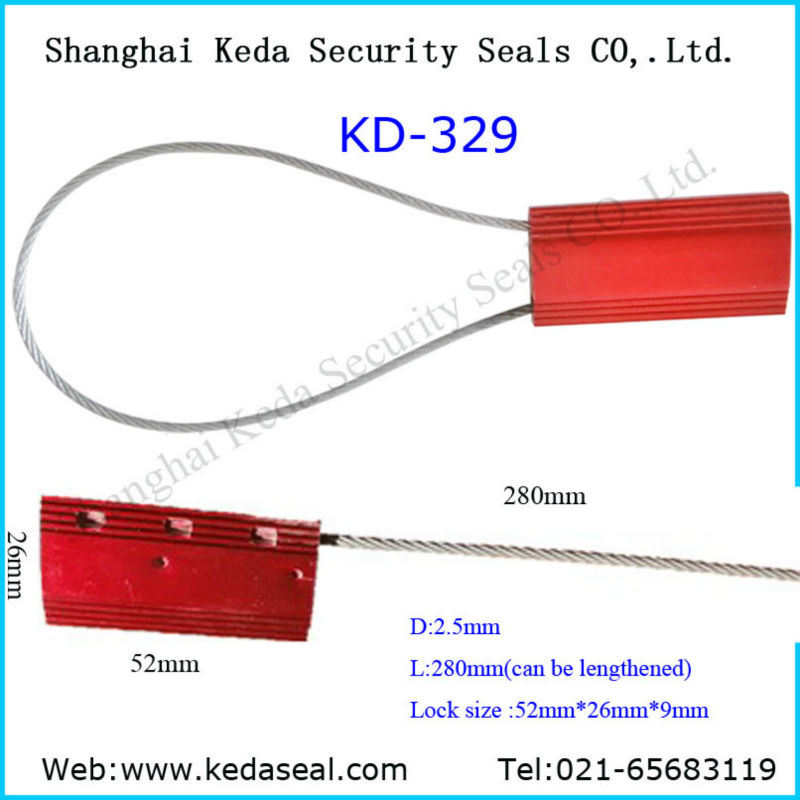 Cable Seal, Cargo Seal for Rail Car Doors, Containers (KD-329)