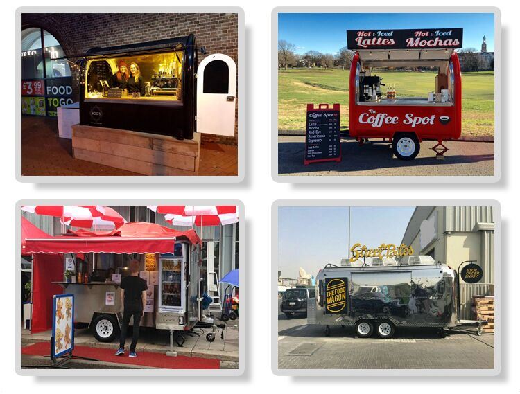 High Quality Food Truck Mobile Food Trailer