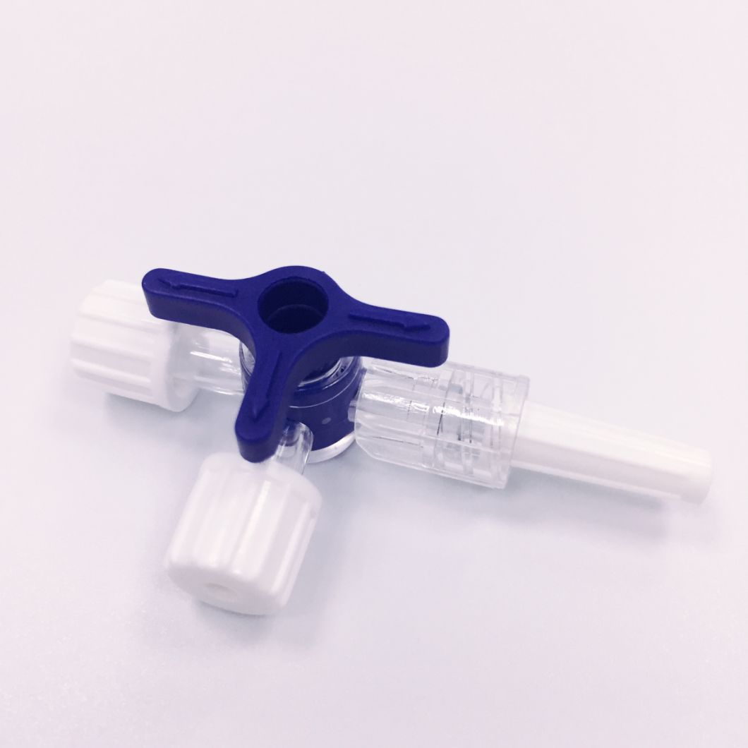 High Quality Injection Plastic 3 Way Stopcock with Extension Tube
