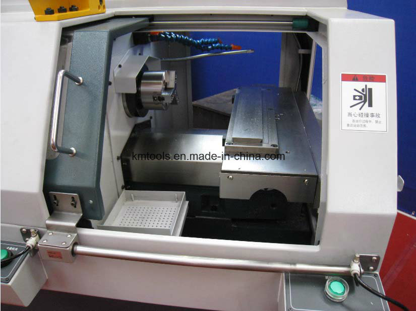 Chinese GSK Control System High Precision Small CNC Lathe Machine