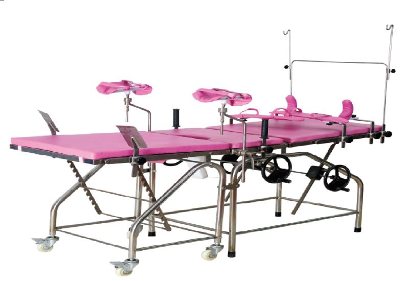 Stainless Steel Gynecological Examination Bed Jyk-B7205c