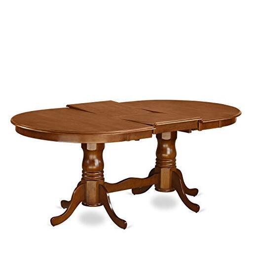 East West Furniture 9-Piece Dining Table Set