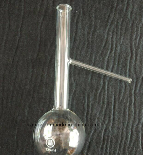 Laboratory Glassware Distilling Flask, Distillation Flask with Side Tube, Boro 3.3