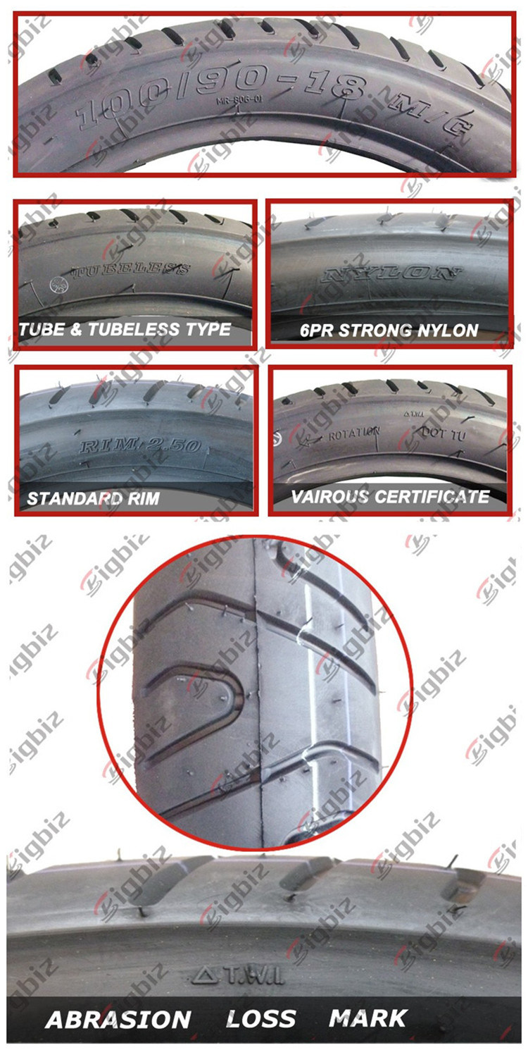 Hot Sell New Pattern All Sizes Motorcycle ATV Tires/Tyres