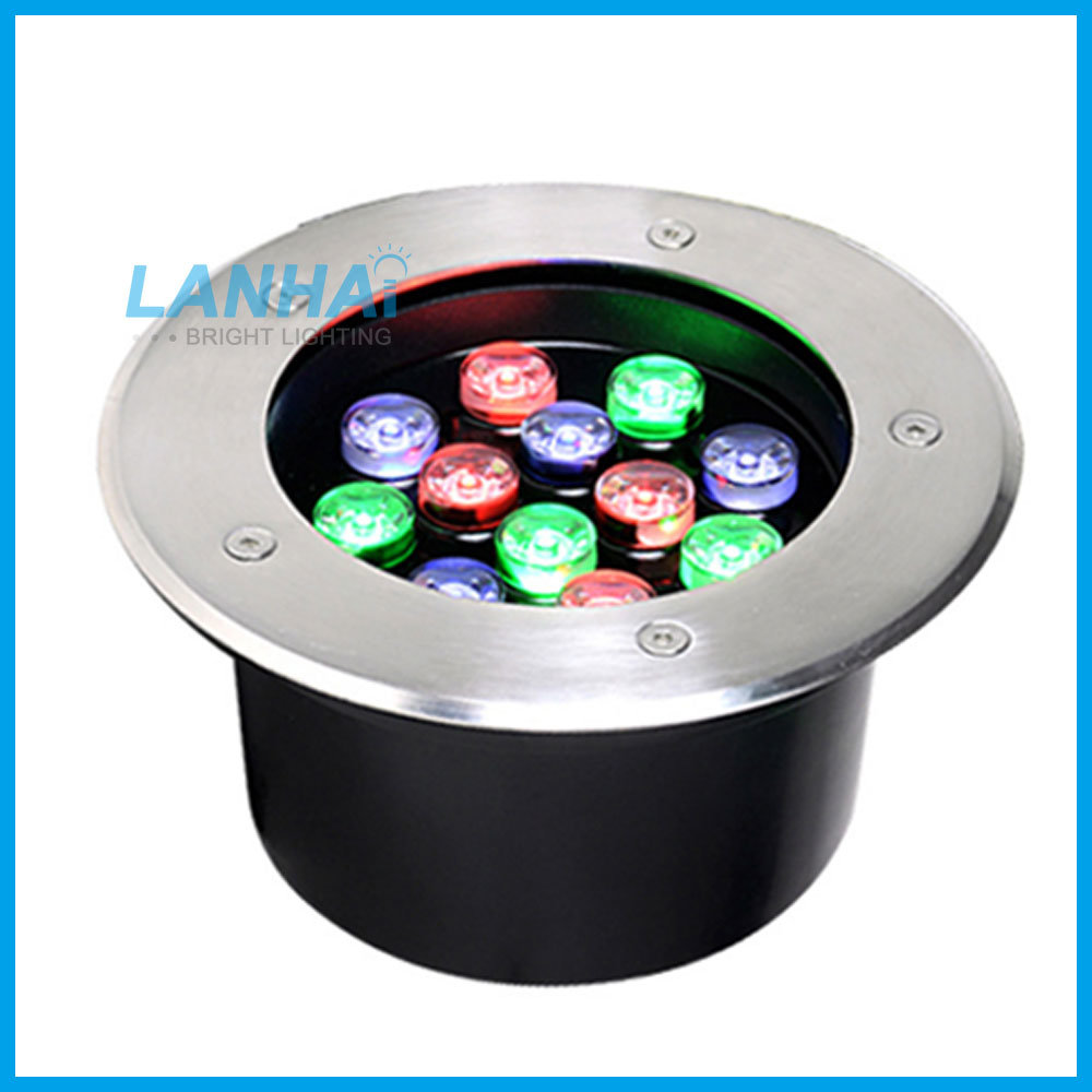 12W High Power LED Garden Lamp Buried Spotlight Underground Light