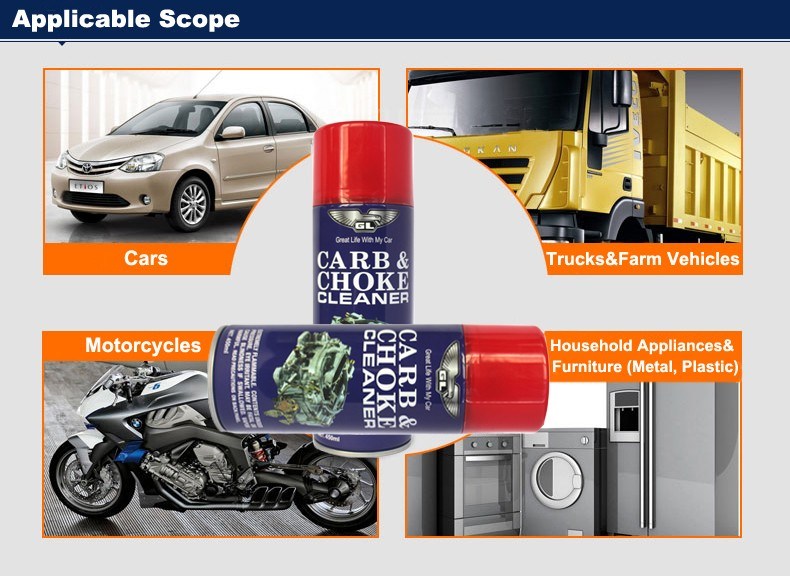 Power Motorcycle Carburetor Cleaner Spray