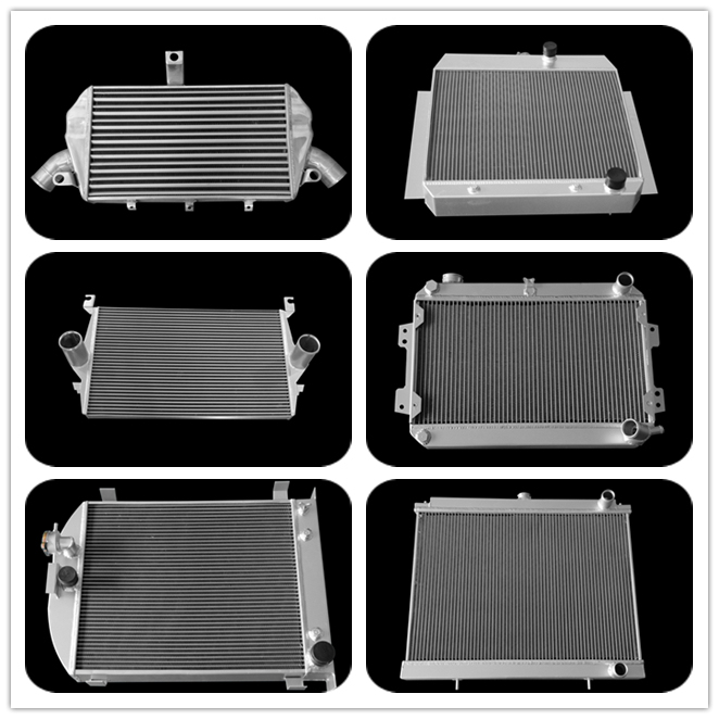 Racing Auto Aluminum Radiator for Ford F Series Pickups 83-94 at