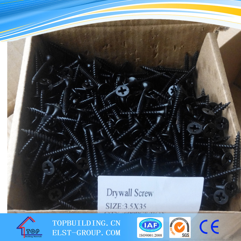 Bugle Head Black Drywll Screws/Drywall Screws 3.5*35mm