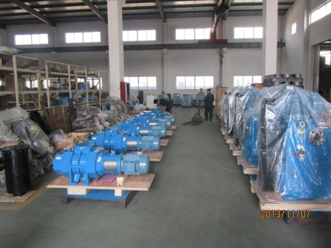 Zj/Zjp Series Roots Vacuum Blower Used as Backing Pump