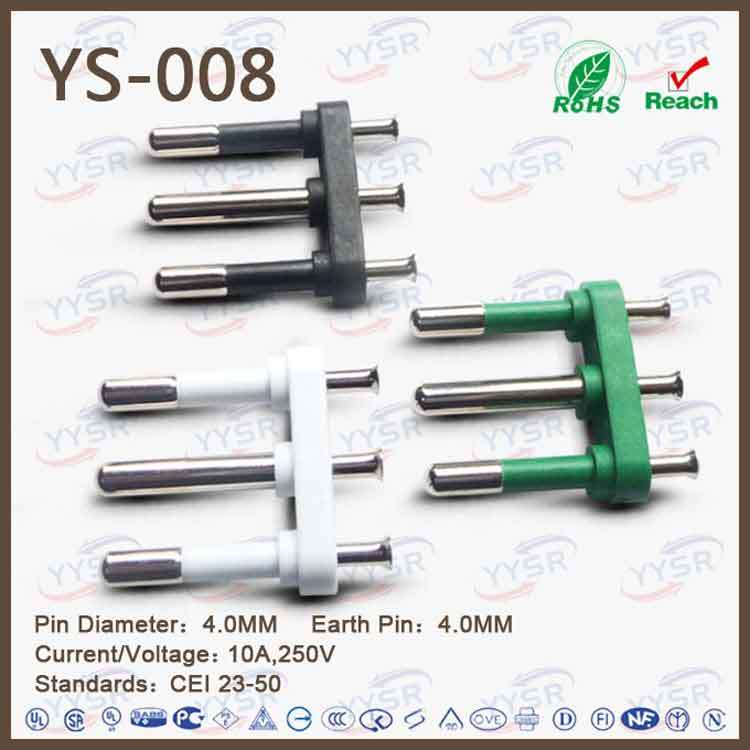 Yysr Brand 2016 New Item Italy AC Power Cord Plug