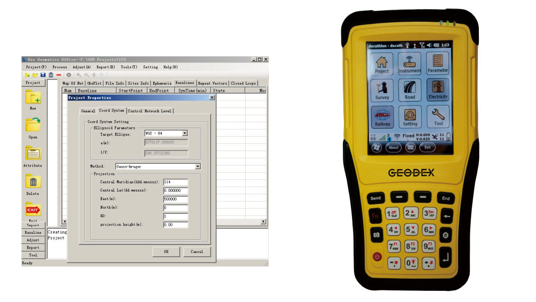 Best Effeciency Dgps Measuring Equipment for Land & Marine Surveying