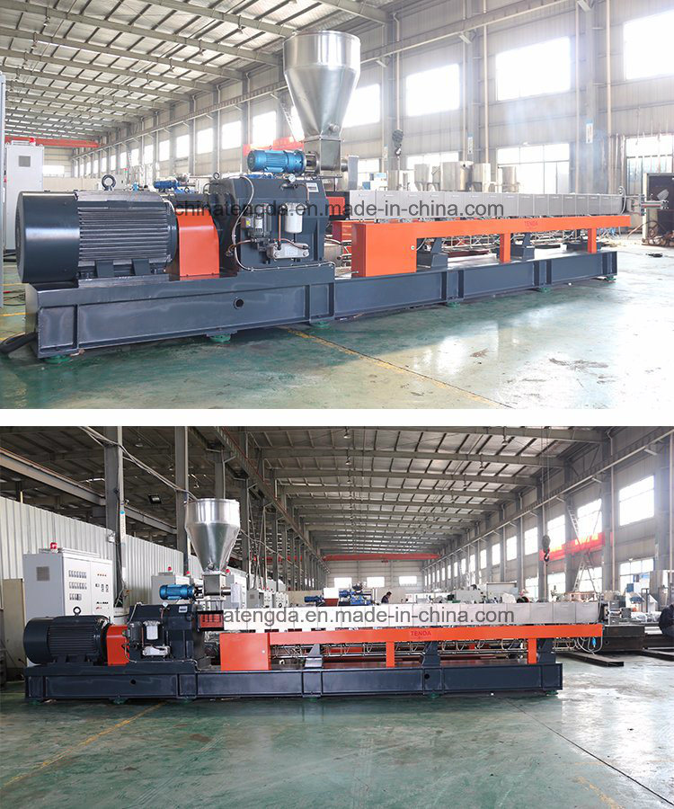 Tsh-75b Twin Screw Plastic Pellet Extruder Production Line